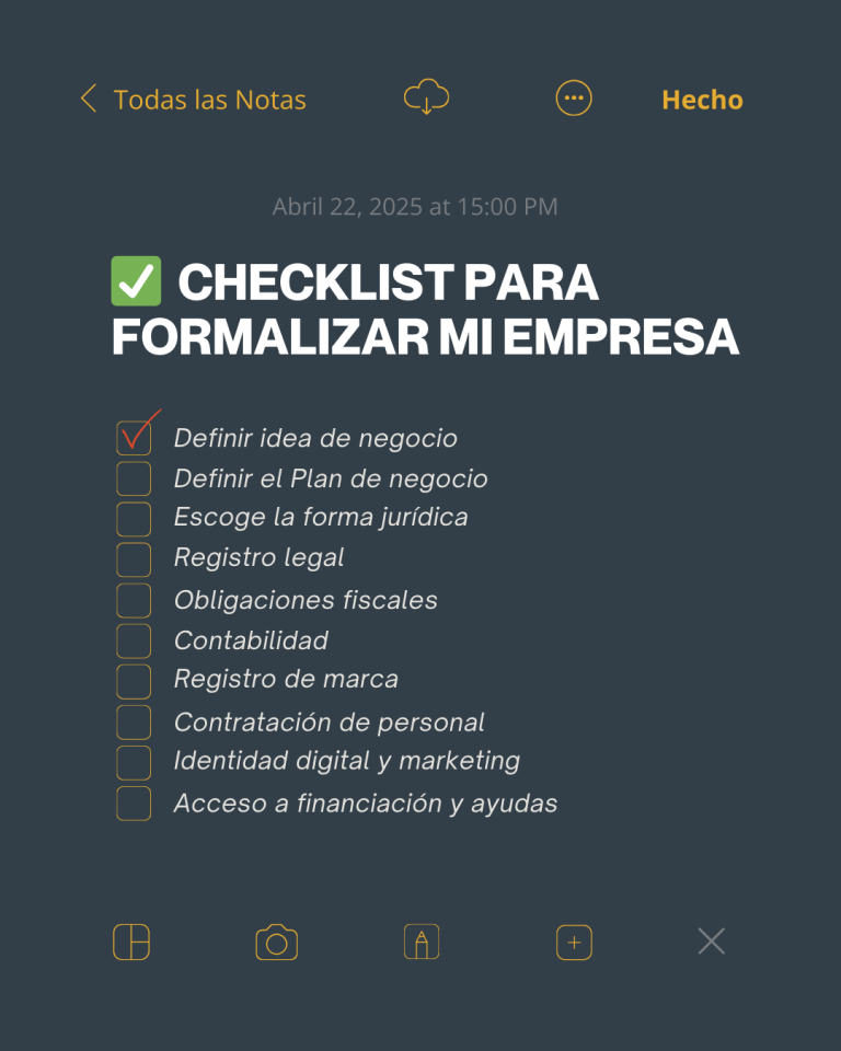 Pasos para Formalizar tu Empresa: De la Idea a la Realidad weeks asesores la laguna